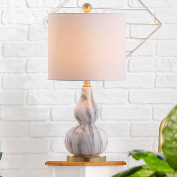 Anya 20.5" Mini Glass LED Table Lamp